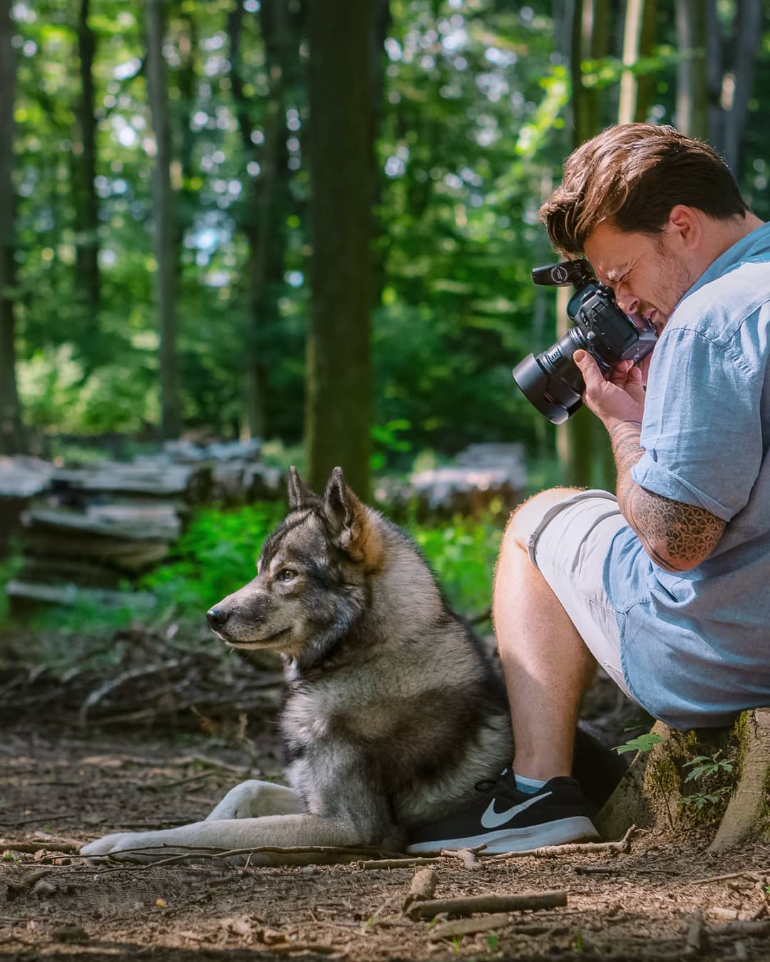 As I mentioned before, Frank from  has been taking care of Ninja during my stay …