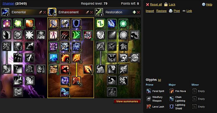 Enhancement Build 4.0 DPS