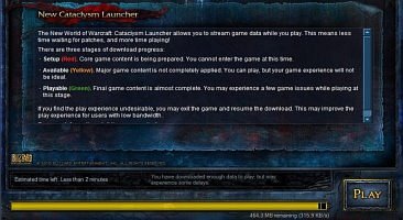 New Cataclysm Launcher